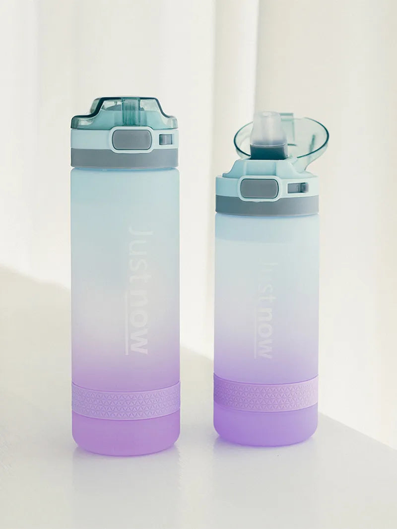 600ml New Fashion Water Bottle Free Shipping Items Portable Outdoor Shaker Sport Cute Drinking Plastic Water Bottles