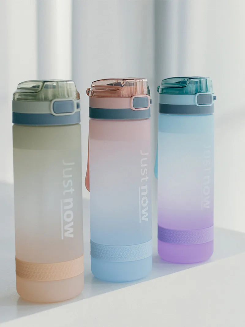 600ml New Fashion Water Bottle Free Shipping Items Portable Outdoor Shaker Sport Cute Drinking Plastic Water Bottles