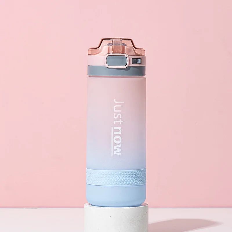 600ml New Fashion Water Bottle Free Shipping Items Portable Outdoor Shaker Sport Cute Drinking Plastic Water Bottles