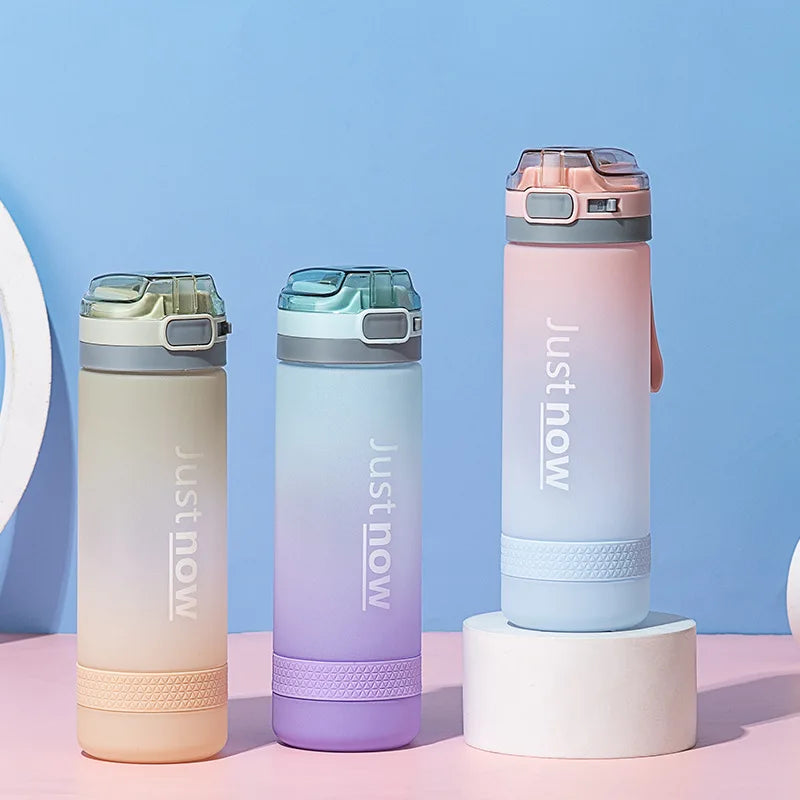 600ml New Fashion Water Bottle Free Shipping Items Portable Outdoor Shaker Sport Cute Drinking Plastic Water Bottles