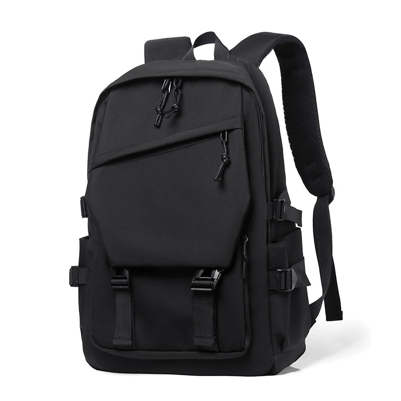 Simple solid color backpack,  travel backpack