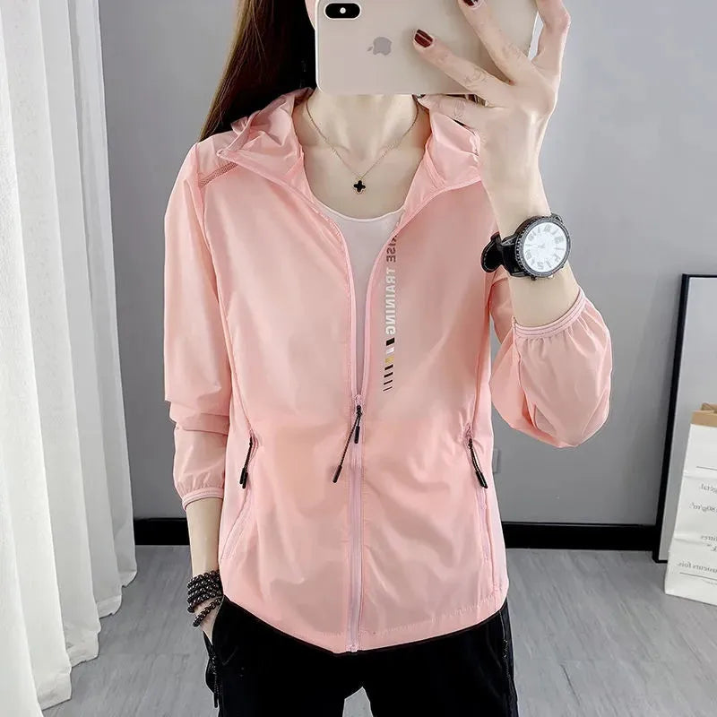 Light Thin Skin Coat Anti-UV Sun Shirt Summer Quick Dry Women's Coats Outdoor Mountaineering Clothes Men's  Female Couple Models
