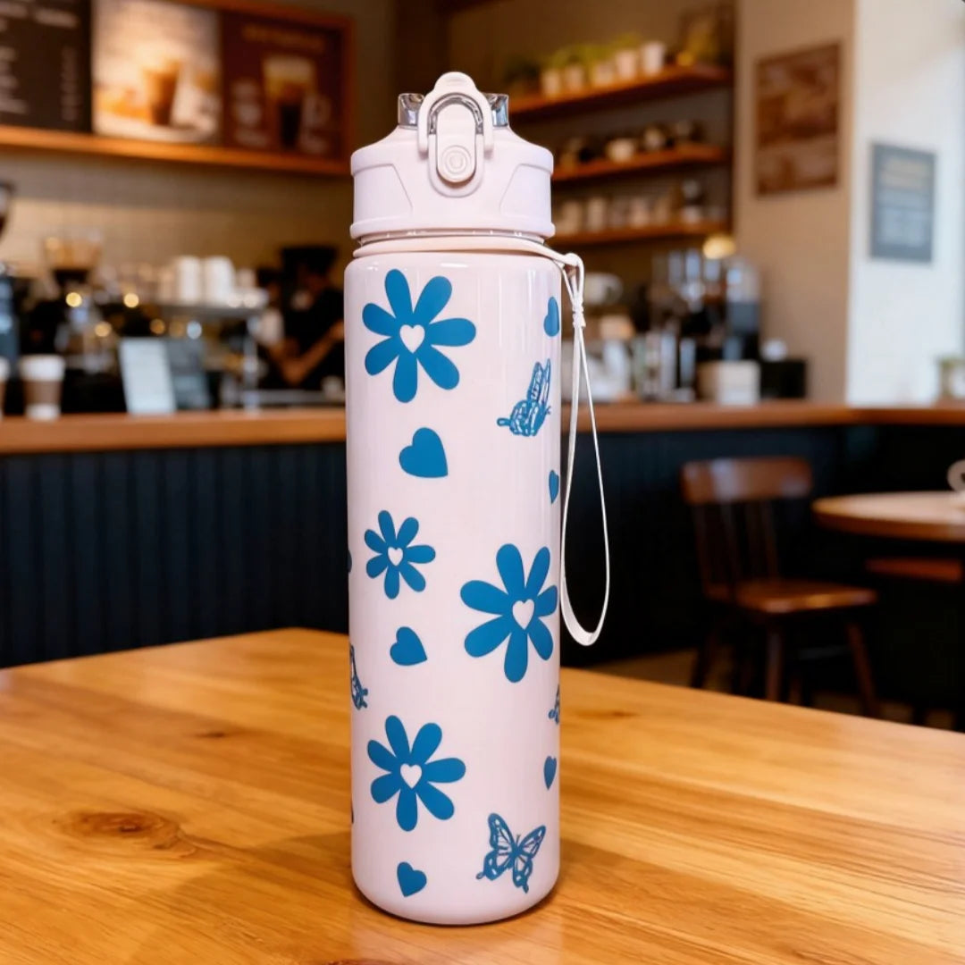 Cute Bow & Flower Water Bottles