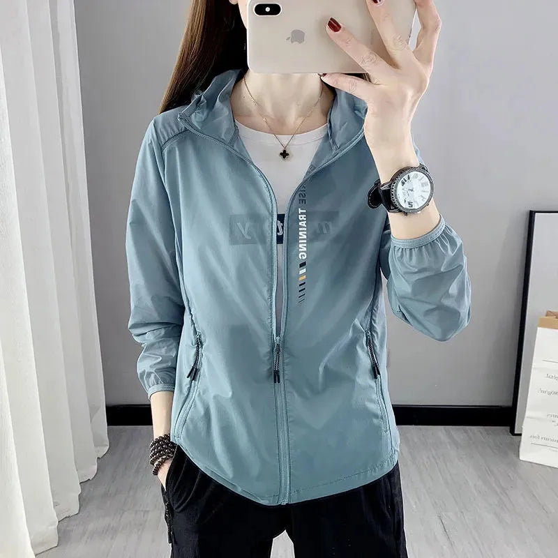 Light Thin Skin Coat Anti-UV Sun Shirt Summer Quick Dry Women's Coats Outdoor Mountaineering Clothes Men's  Female Couple Models