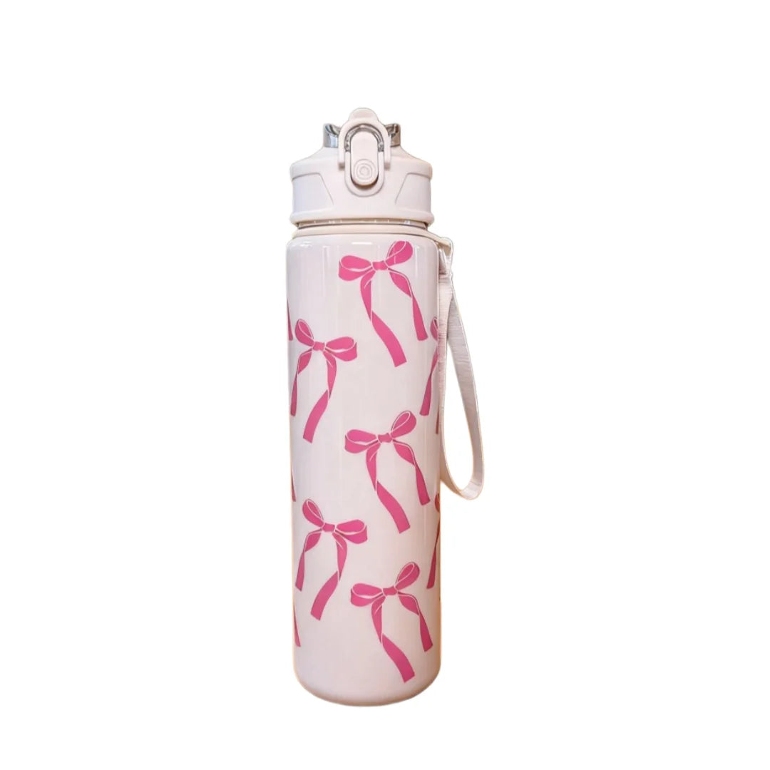 Cute Bow & Flower Water Bottles