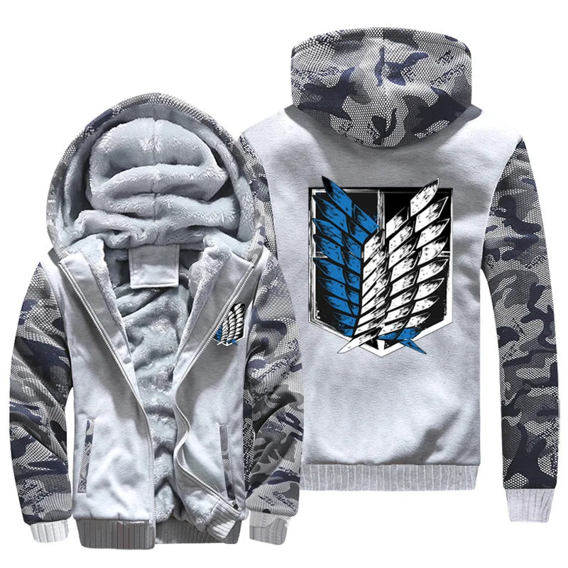 Men's Winter Coat SweatshirtAnime