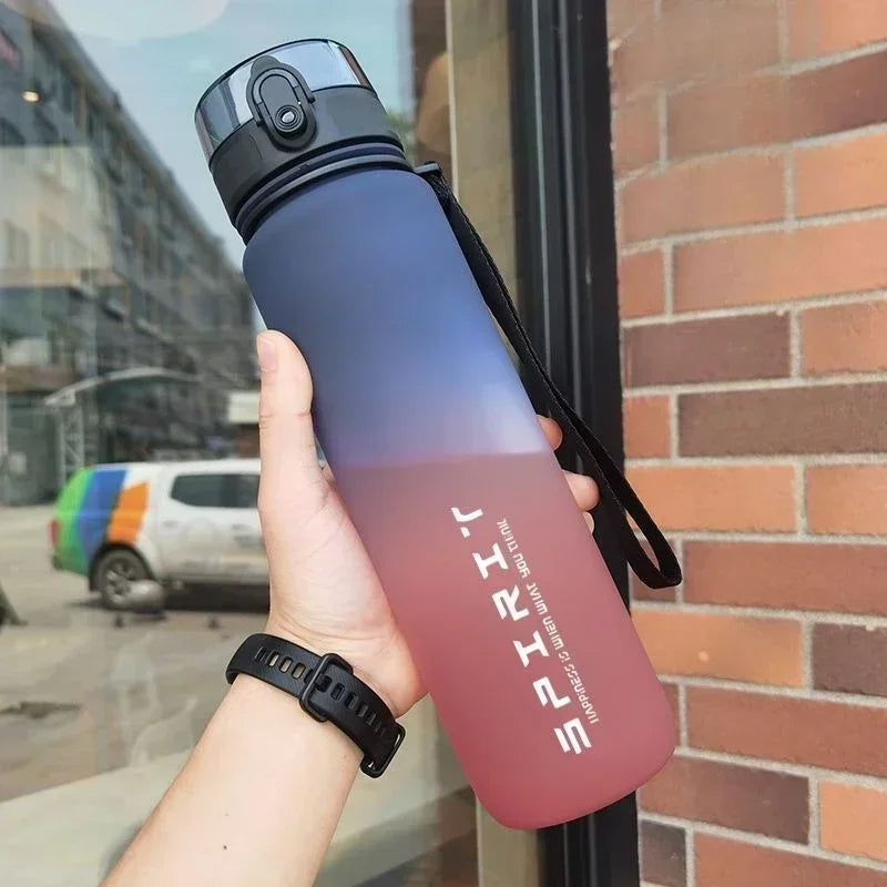 1 Liter Large Capacity Sports Water Bottles