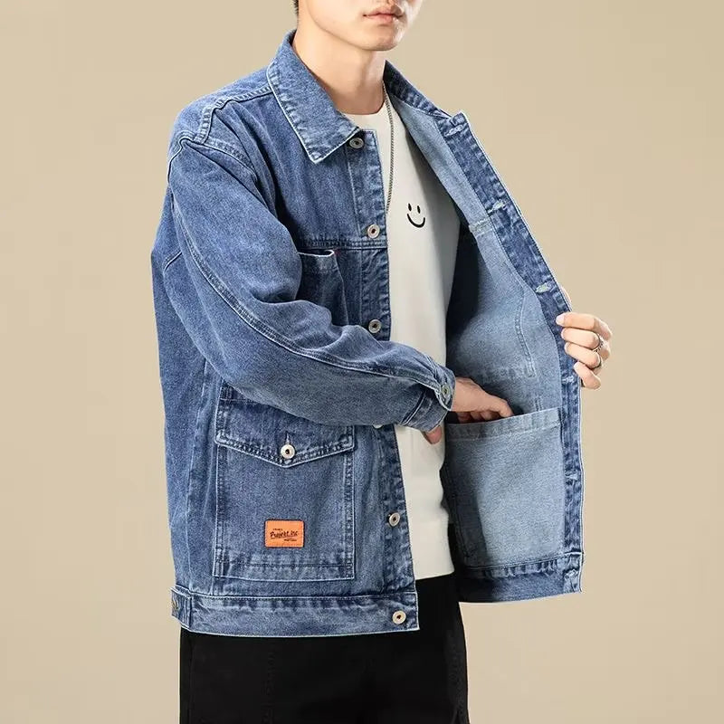 Loose Men's Denim Jacket