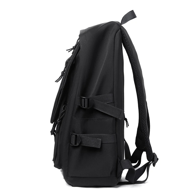 Simple solid color backpack,  travel backpack