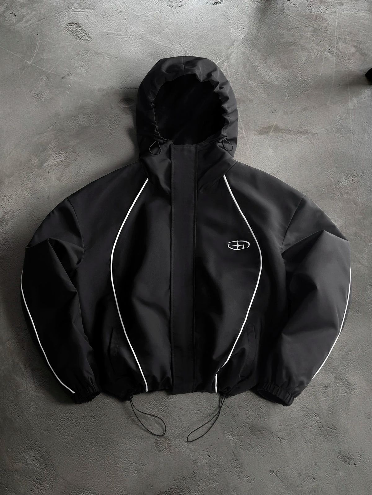 Men's & Women's Cropped Hooded Jacket