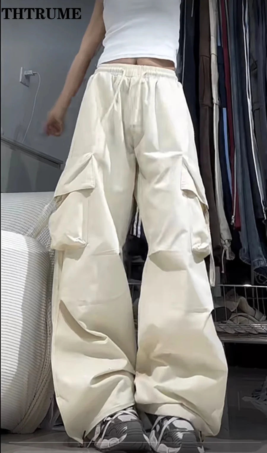 Retro Vintage High Street Baggy pants