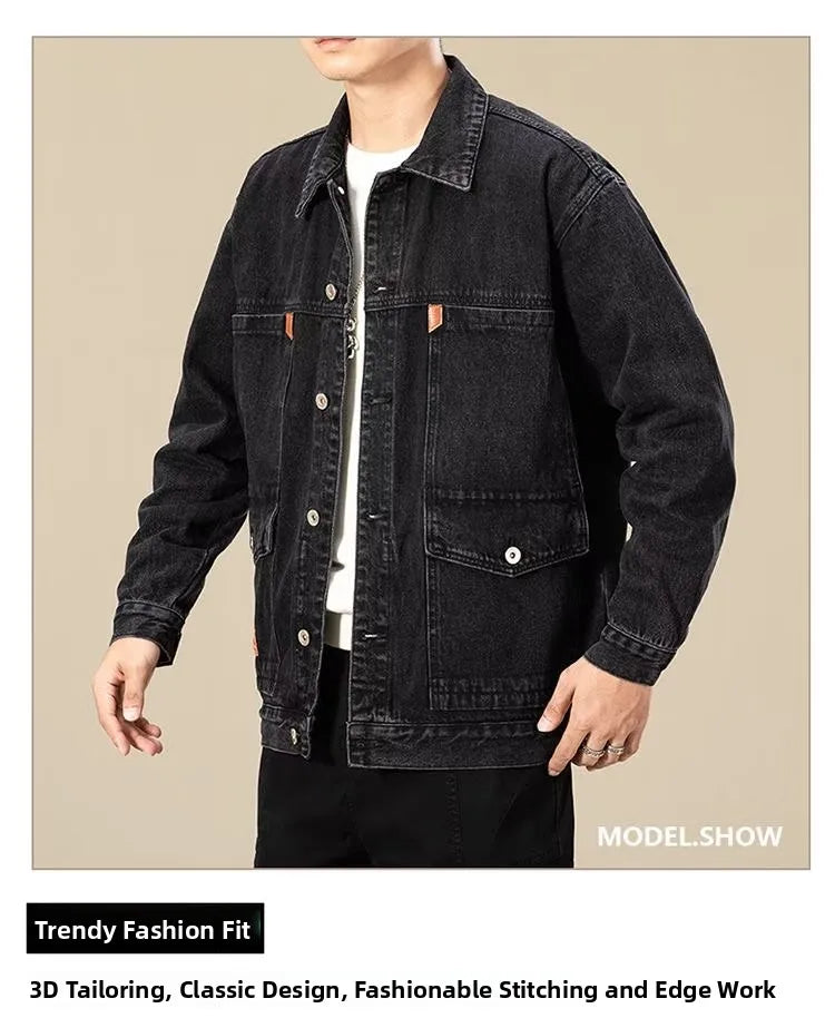 Loose Men's Denim Jacket