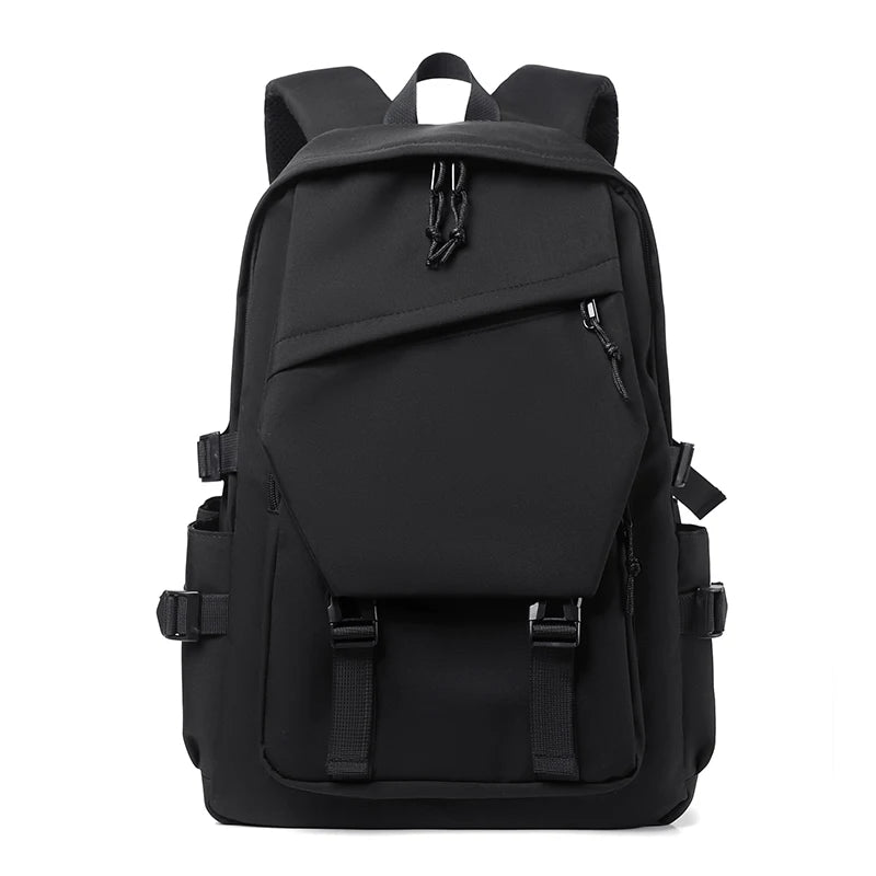 Simple solid color backpack,  travel backpack