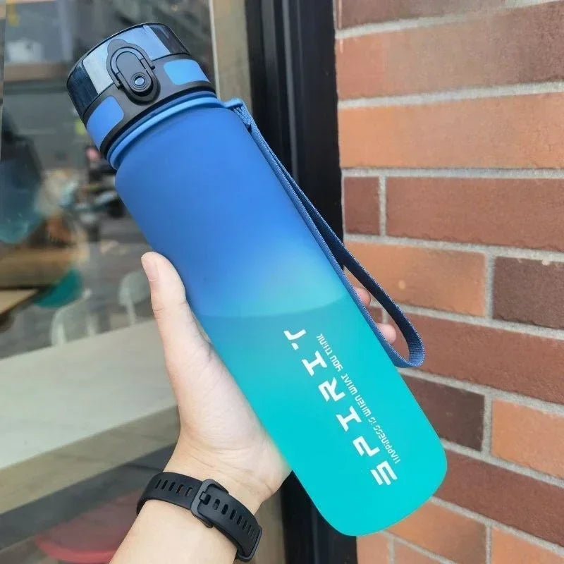1 Liter Large Capacity Sports Water Bottles
