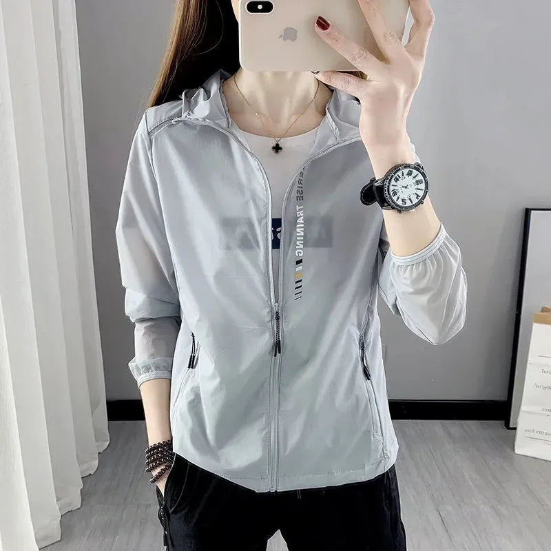 Light Thin Skin Coat Anti-UV Sun Shirt Summer Quick Dry Women's Coats Outdoor Mountaineering Clothes Men's  Female Couple Models