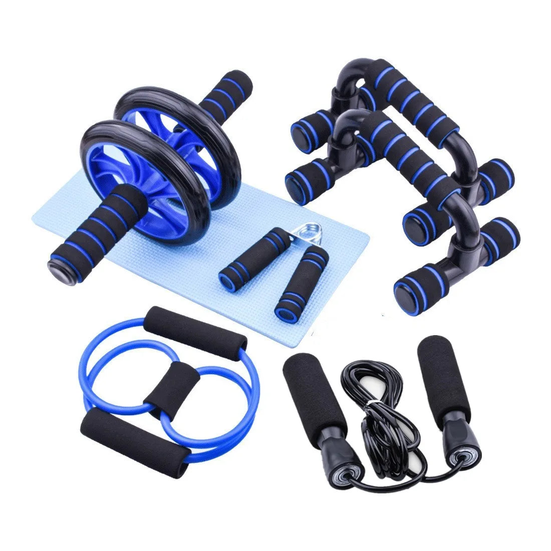 1 set of fitness seven piece set home equipments