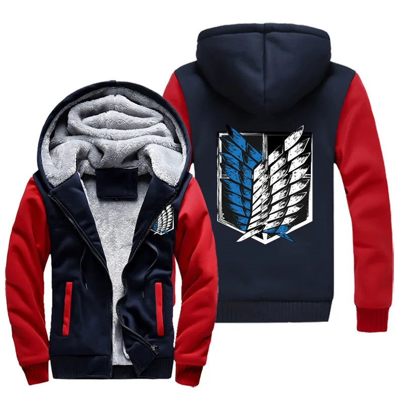 Men's Winter Coat SweatshirtAnime