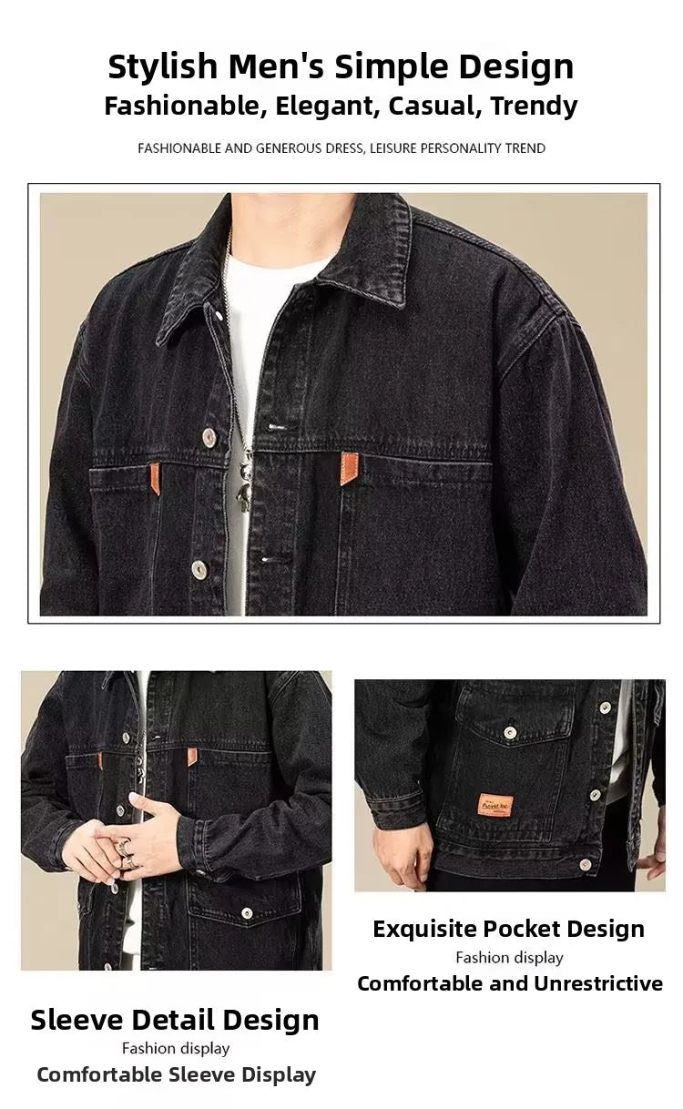 Loose Men's Denim Jacket