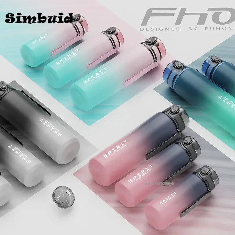 1 Liter Large Capacity Sports Water Bottles