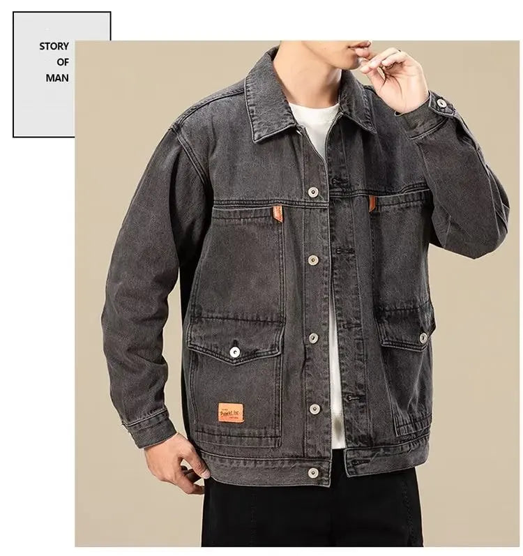Loose Men's Denim Jacket