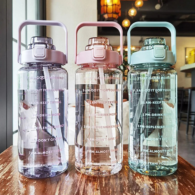 2 Liter Big Water bottles