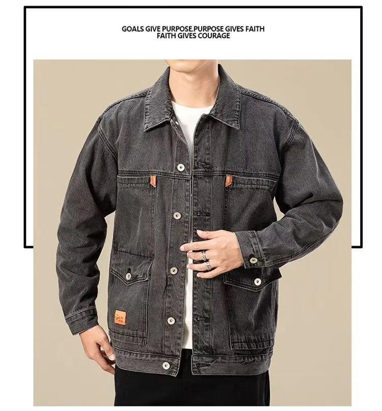 Loose Men's Denim Jacket