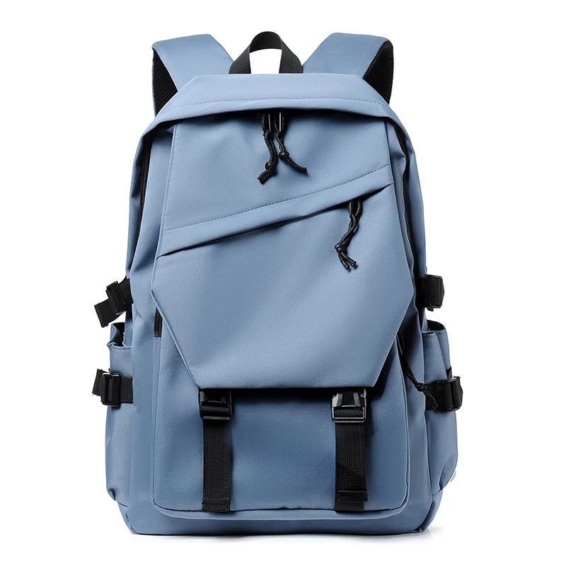 Simple solid color backpack,  travel backpack