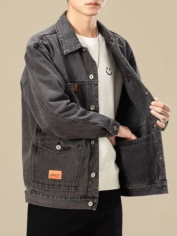 Loose Men's Denim Jacket