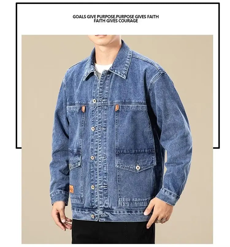 Loose Men's Denim Jacket