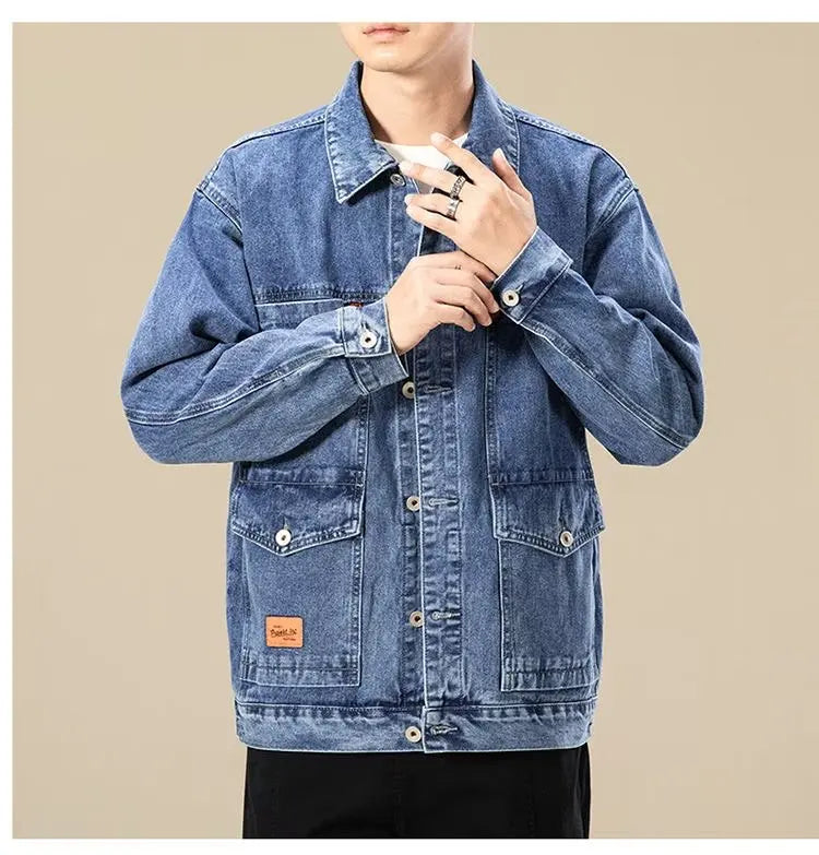 Loose Men's Denim Jacket
