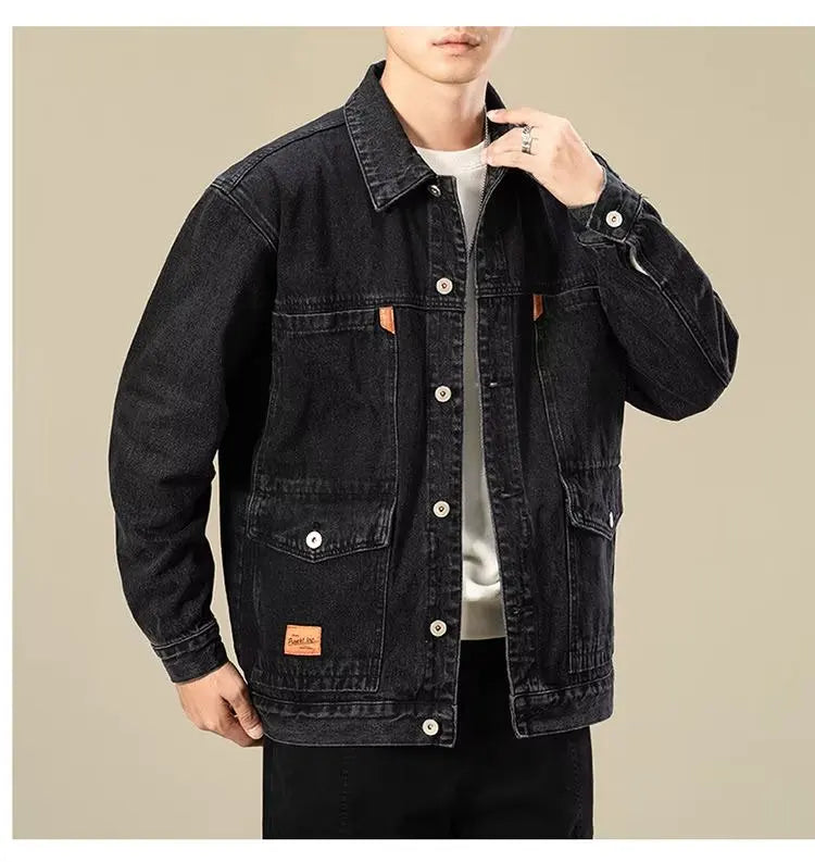 Loose Men's Denim Jacket