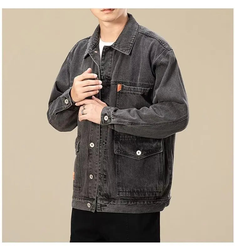 Loose Men's Denim Jacket