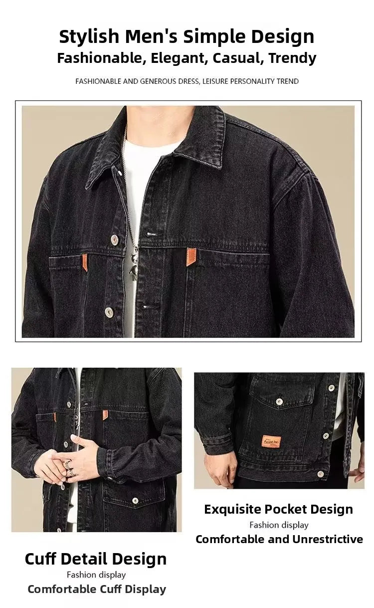 Loose Men's Denim Jacket
