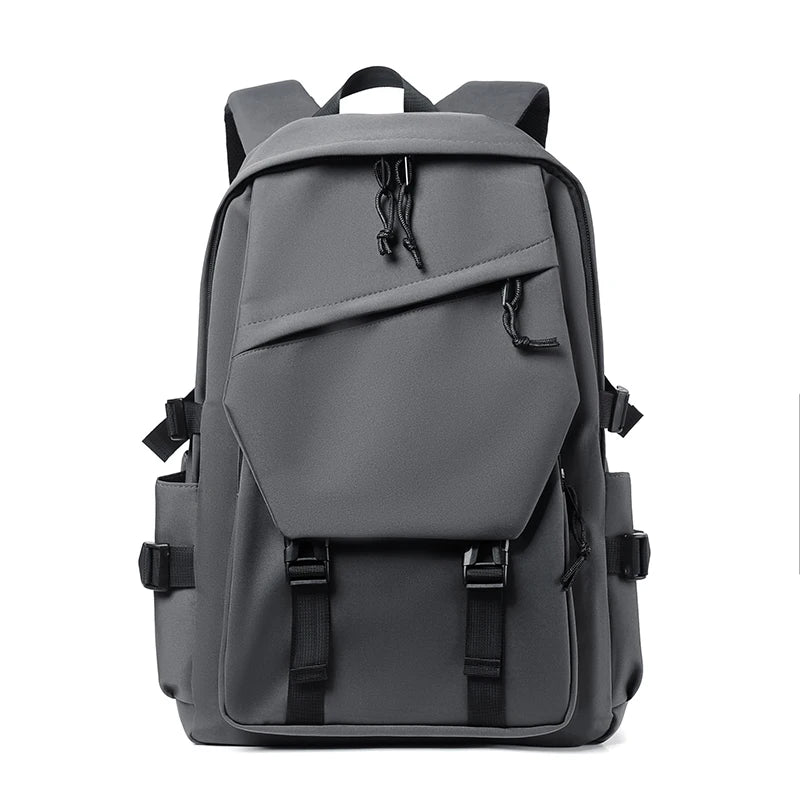 Simple solid color backpack,  travel backpack