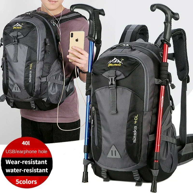 Waterproof Nylon Casual Outdoor Travel Backpack