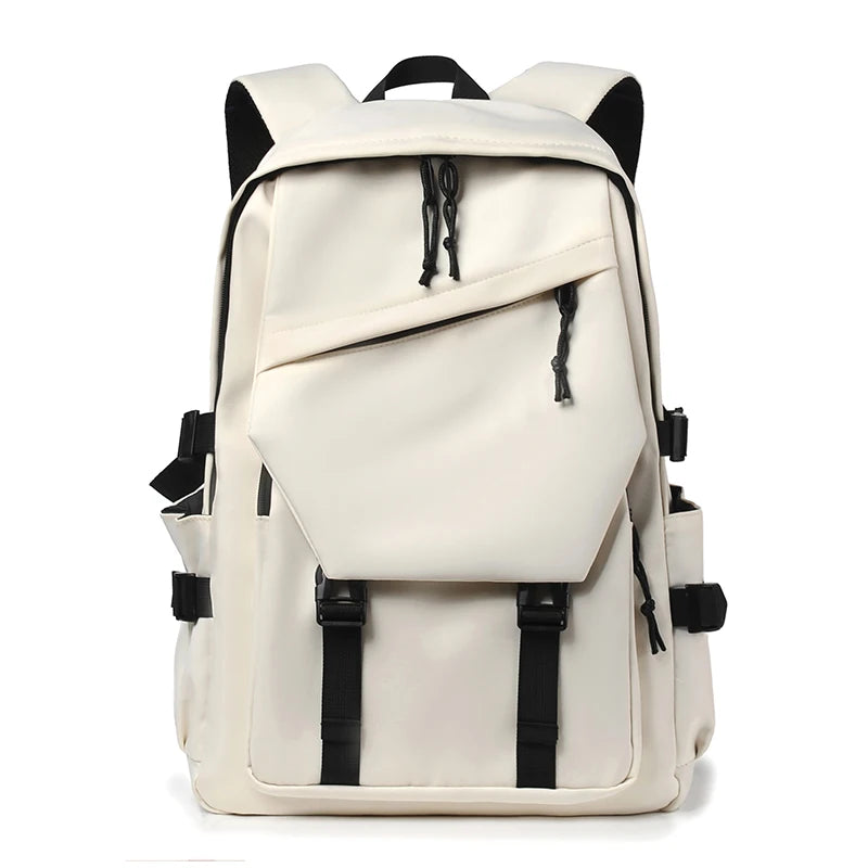 Simple solid color backpack,  travel backpack
