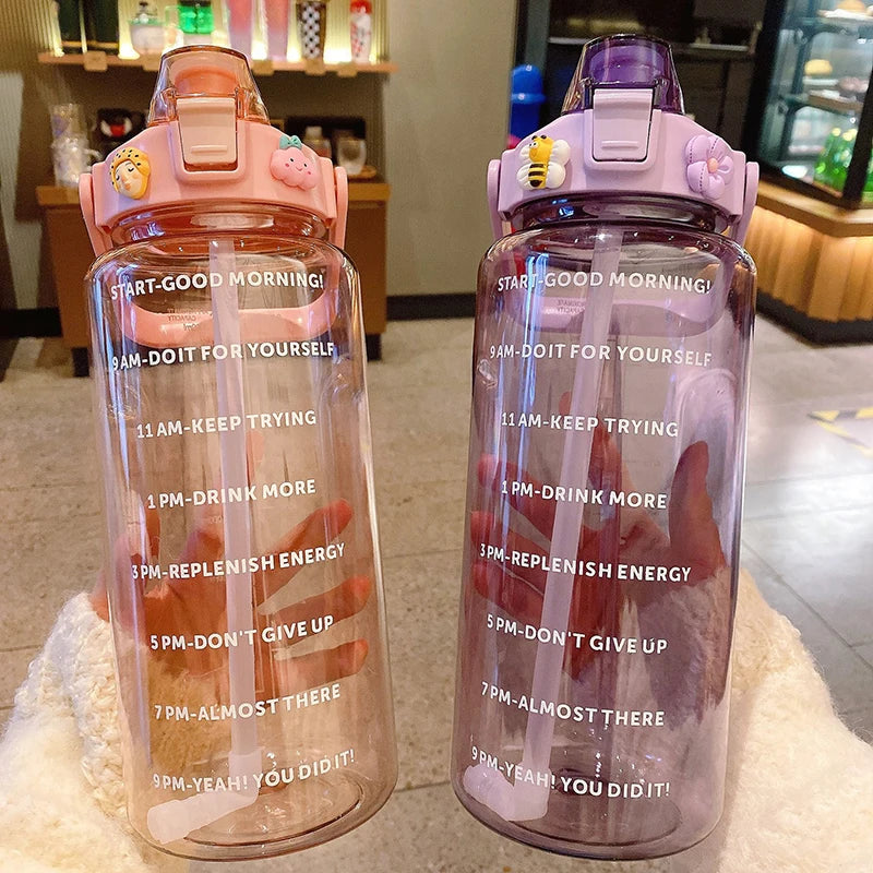 2 Liter Big Water bottles