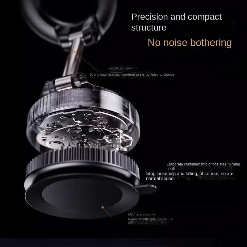 360° Rotating Vacuum Magnetic Car Phone Holder