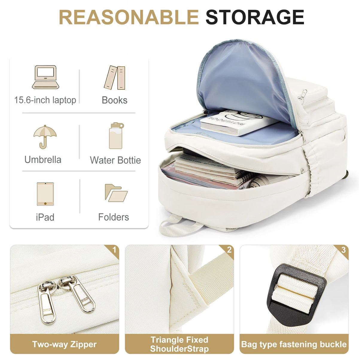 Backpack for Girls Teenager Travel School bag