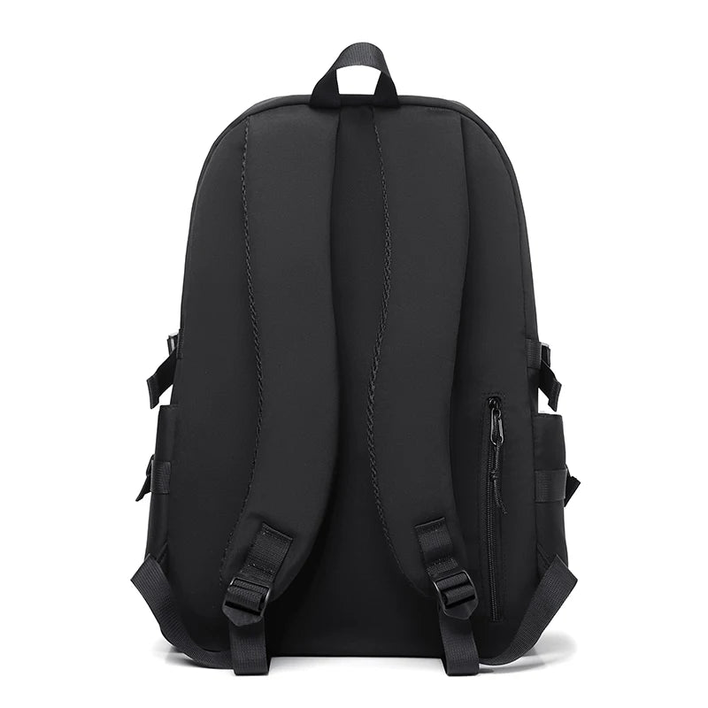 Simple solid color backpack,  travel backpack