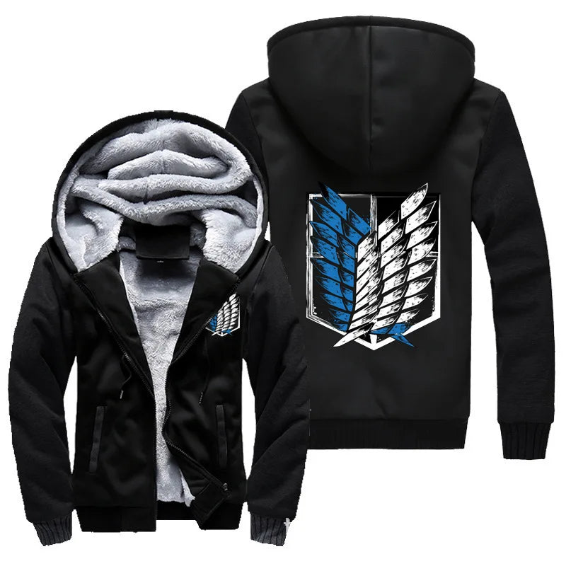 Men's Winter Coat SweatshirtAnime