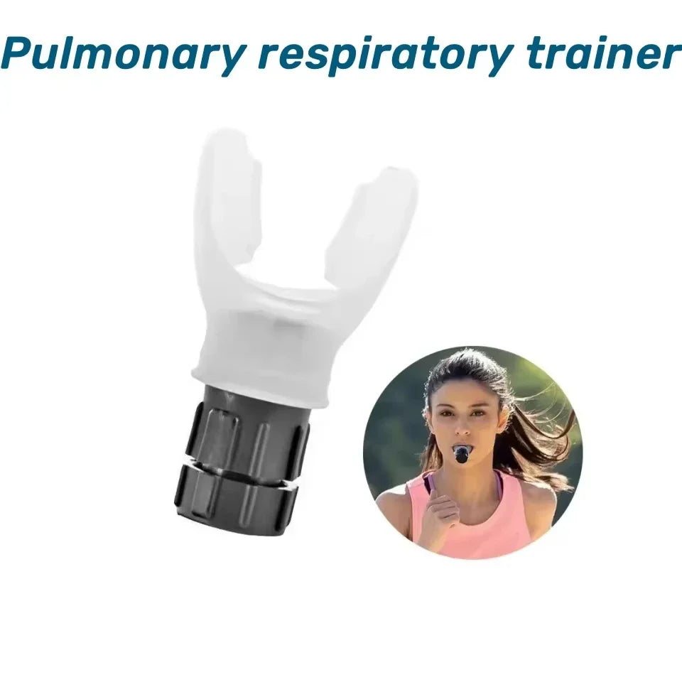 Portable Breathing Trainer with Adjustable Resistance Settings
